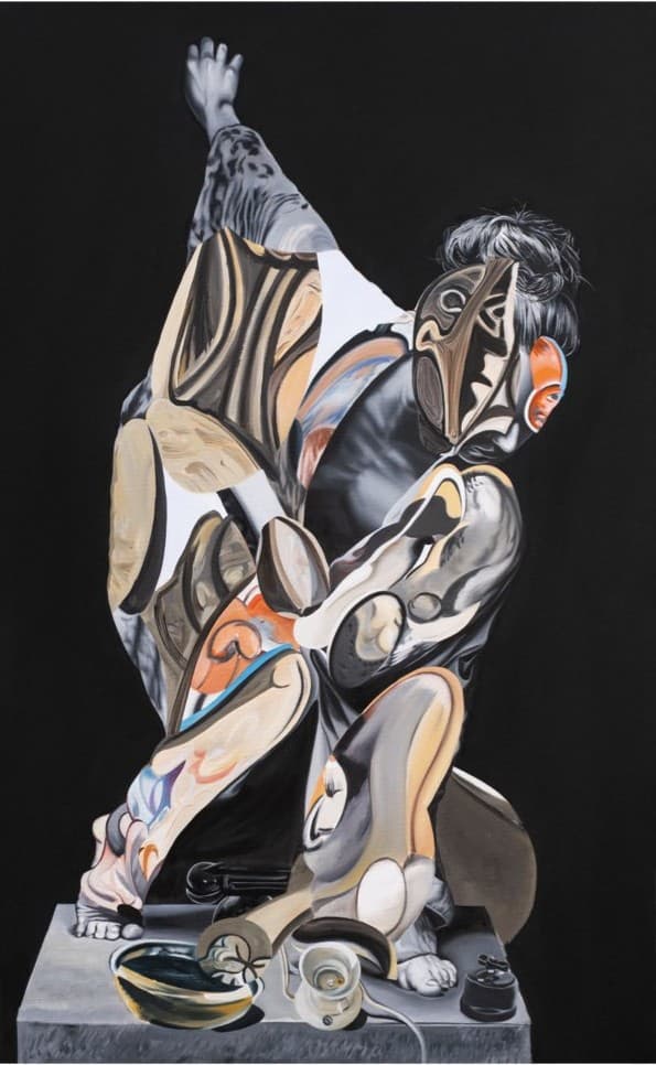 Cluter, 2026 Óleo sobre tela, 130x80